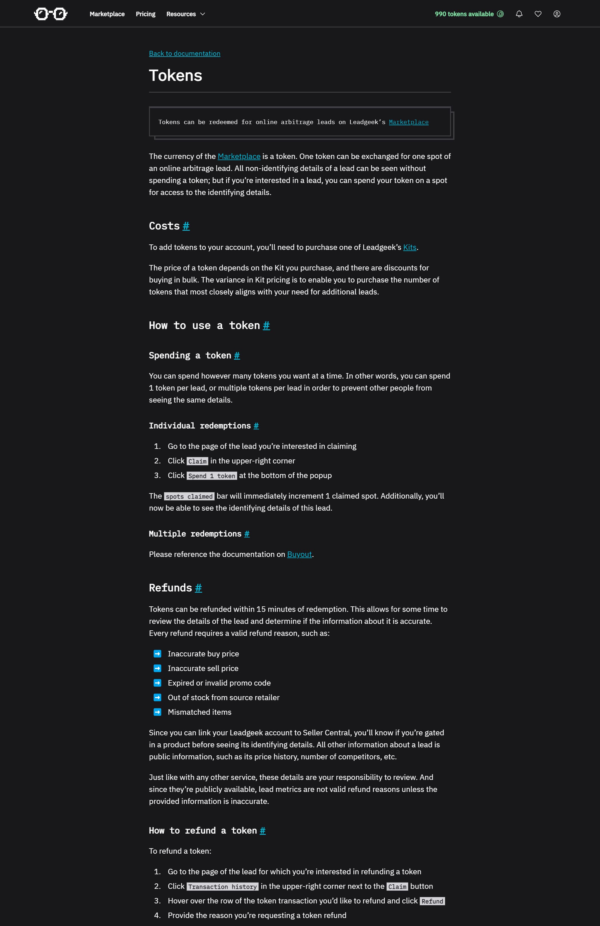 A documentation example