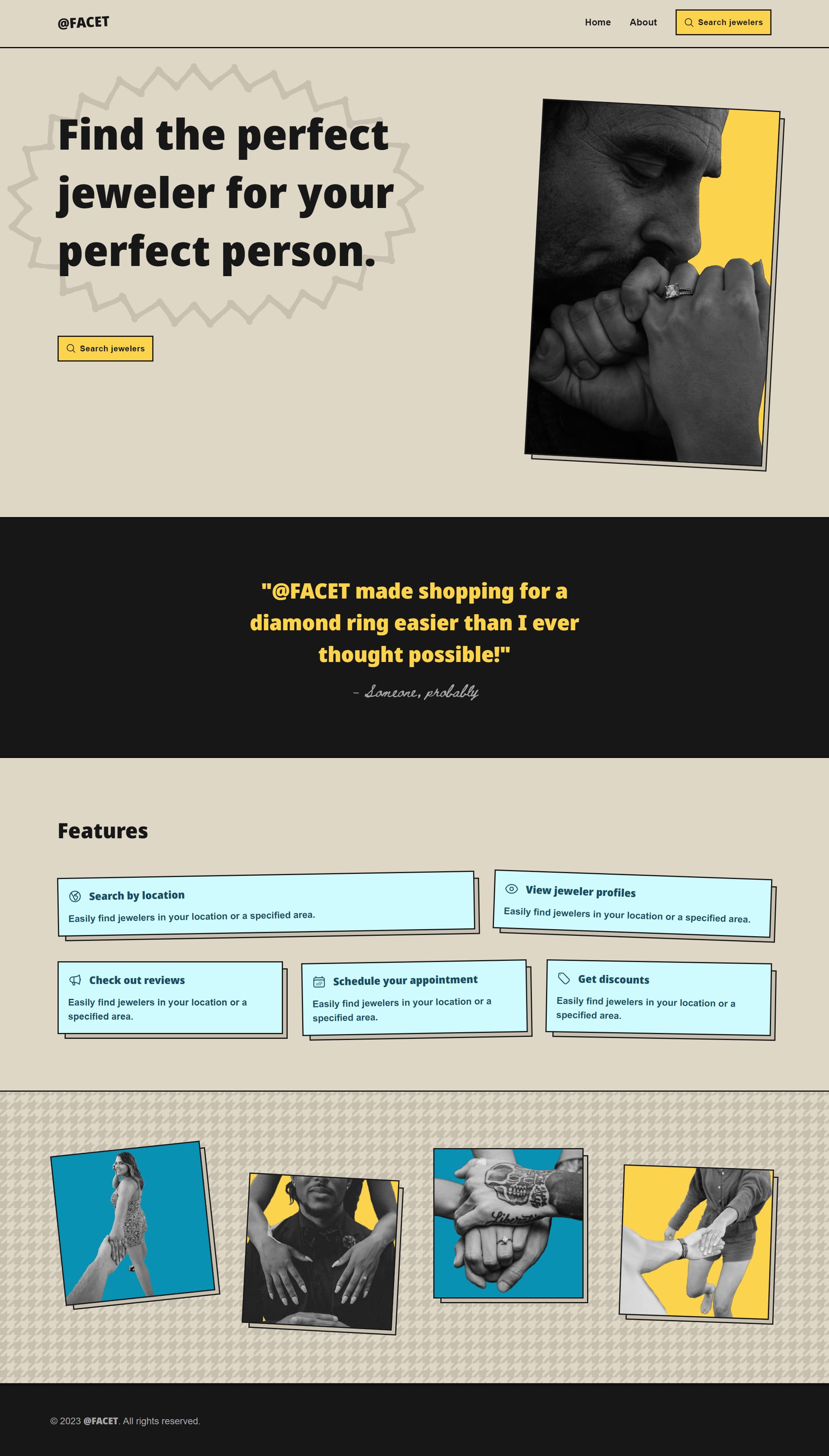 Home page