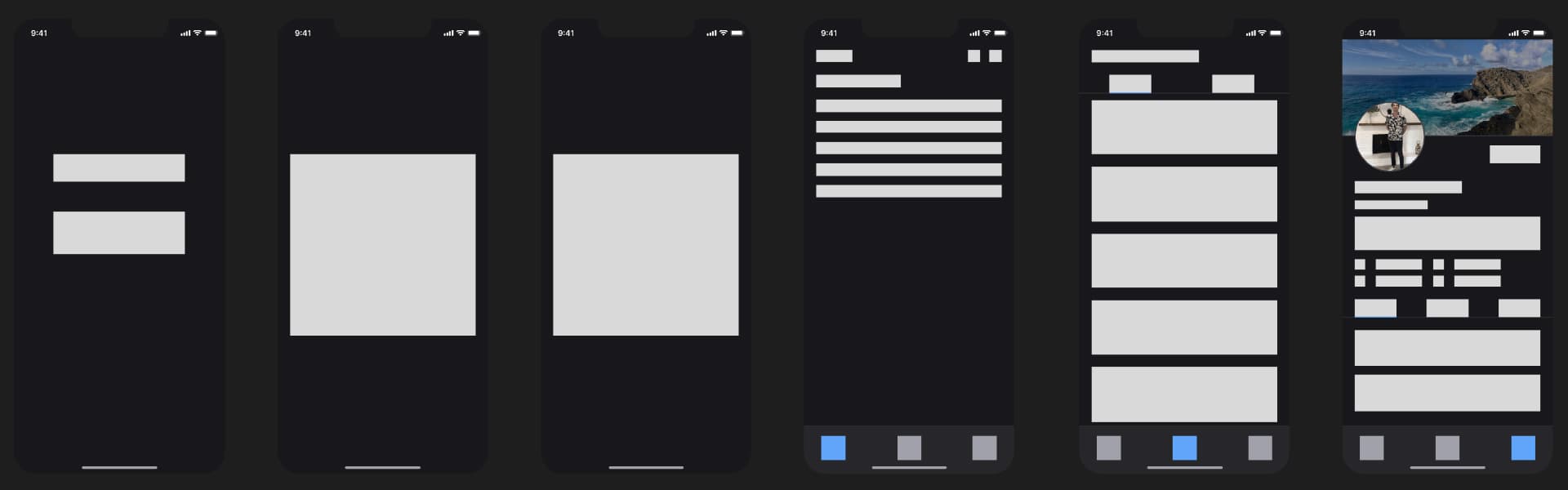 Figma wireframes